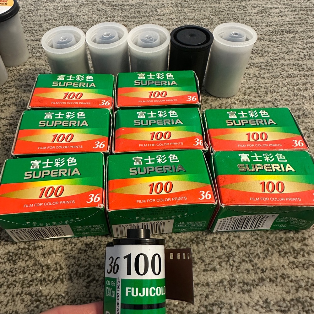 2 Fuji color Slide Film 100, Exp36